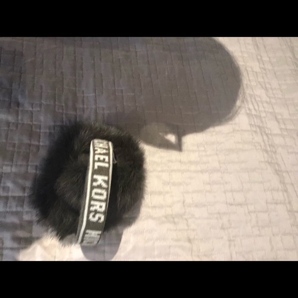 Michael Kors- real fur earmuffs